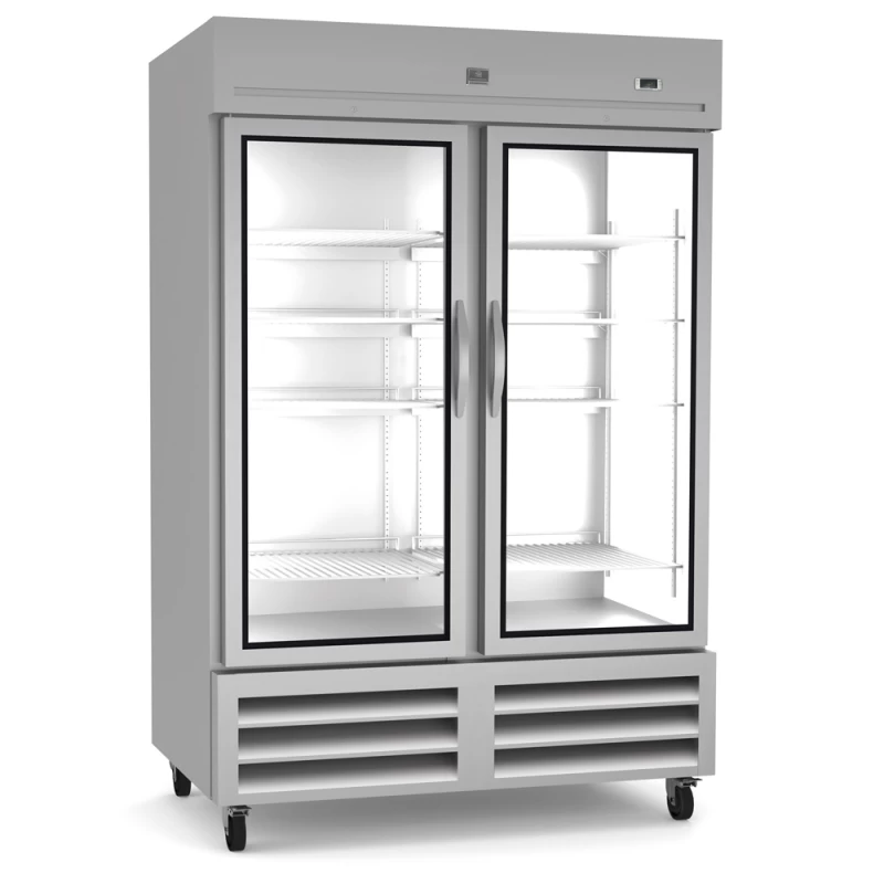 Refrigeration Equipment 2-Glass Door Full Height Refrigerator 54 KCHRI54R2GDR