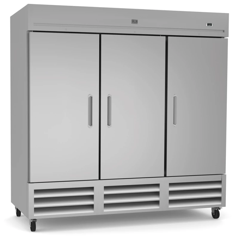 Refrigeration Equipment3-Door Full Height Refrigerator 81" Long KCHRI81R3DR