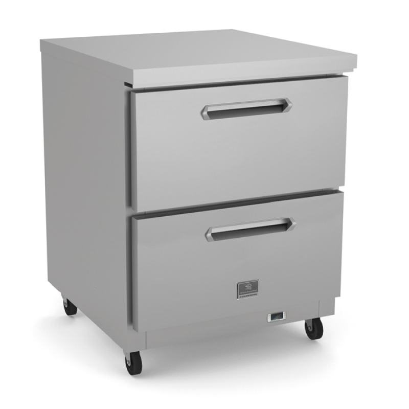 Refrigeration Equipment2-Drawer Refrigerator Under Counter 27" Long KCHUC272DR