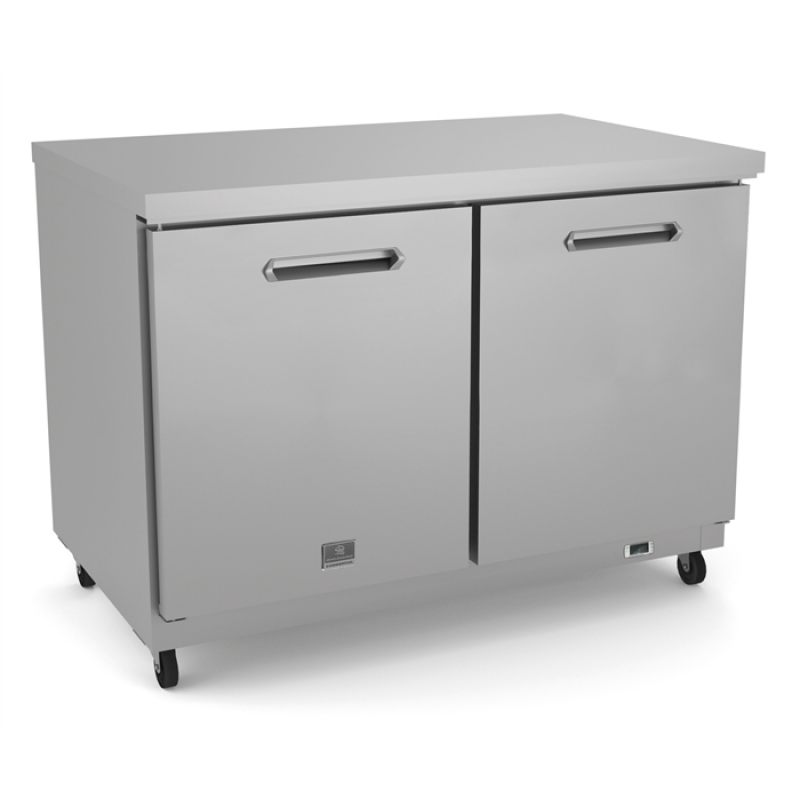 Refrigeration Equipment2-Door Refrigerator Under Counter 48" Long KCHUC48R