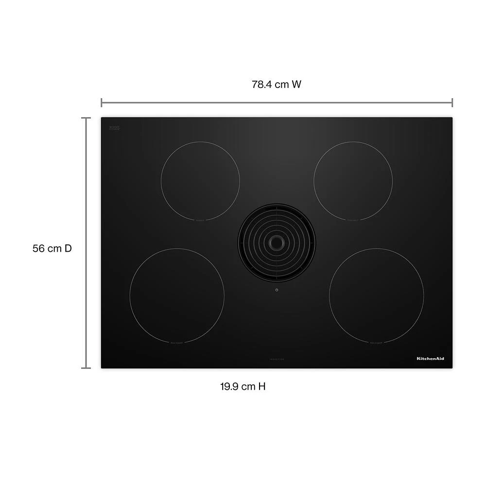 30-inch NextGen Induction Downdraft Cooktop with 4 Cooking Zones view 7