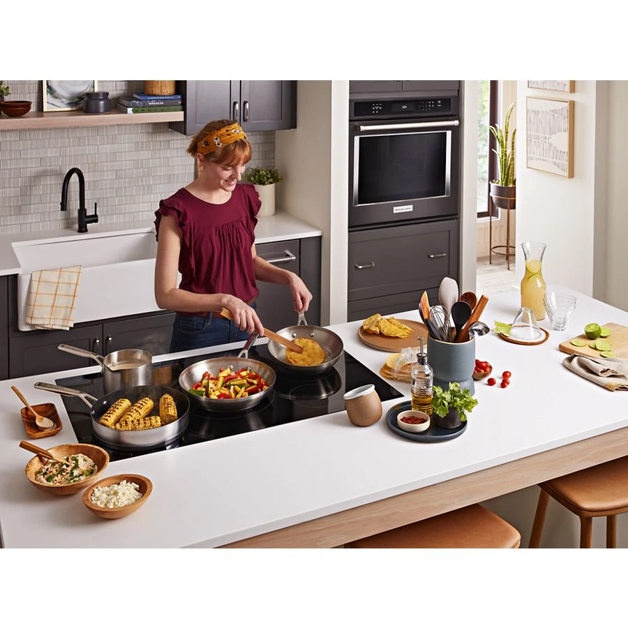 36-inch 5-element Sensor Induction Cooktop KCIG556JBL