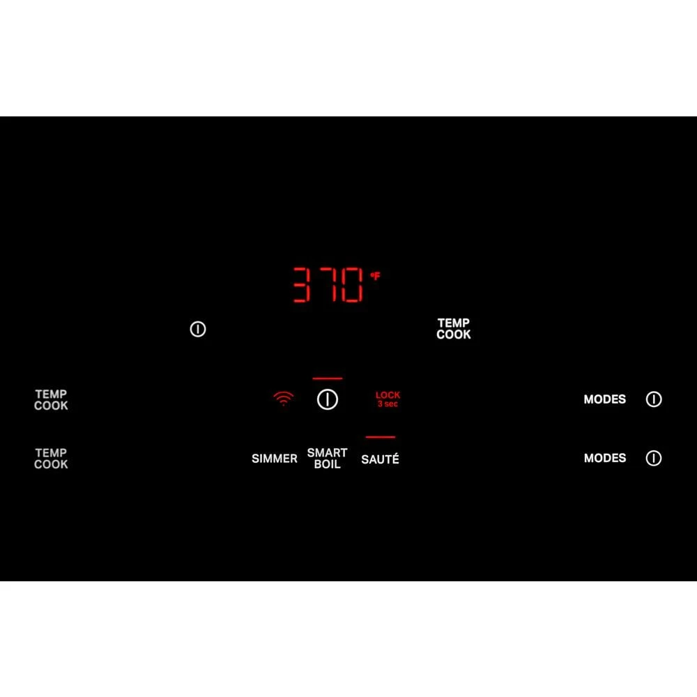 30" Temp Cook™ Induction Cooktop with 5 Cooking Zones view 10
