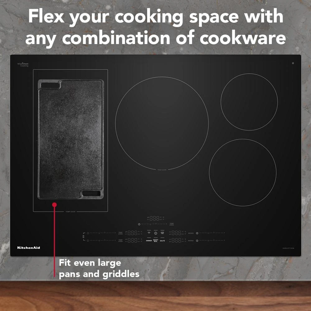 30" Temp Cook™ Induction Cooktop with 5 Cooking Zones view 25