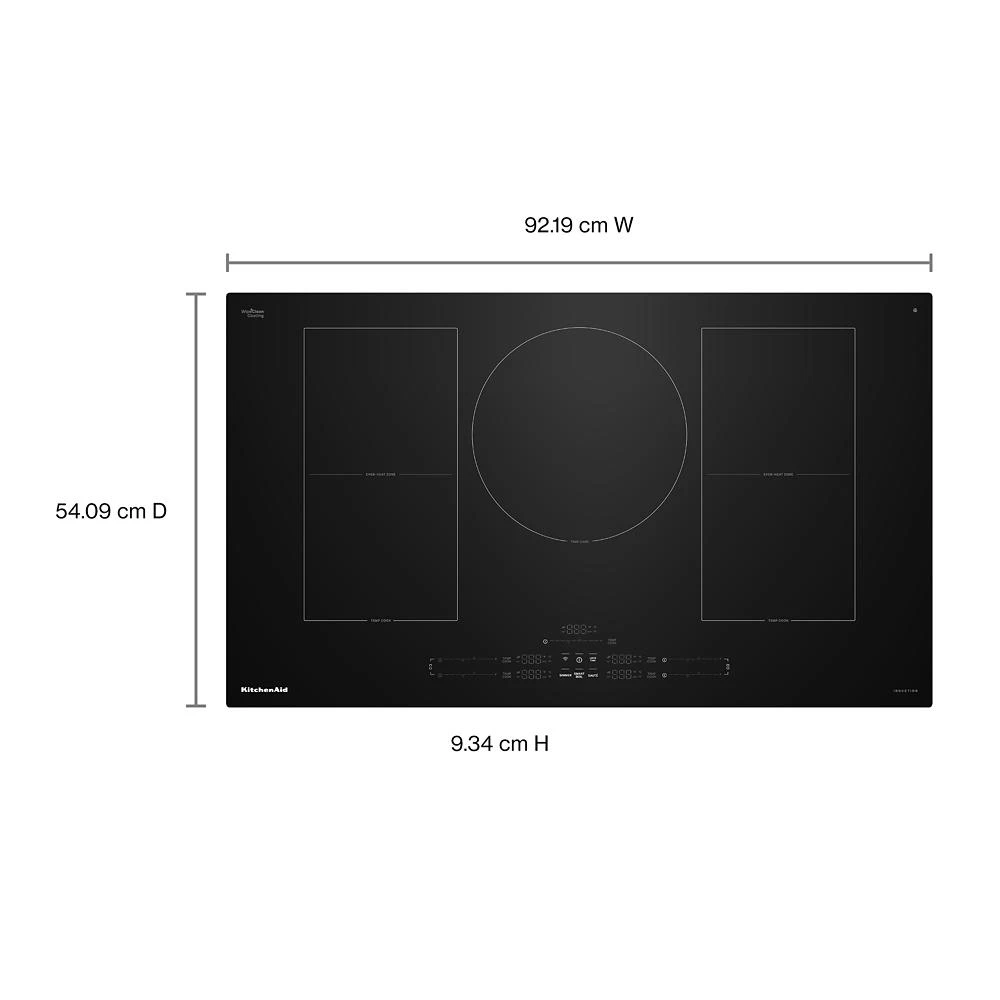 36" Temp Cook™ Induction Cooktop with 5 Cooking Zones view 16