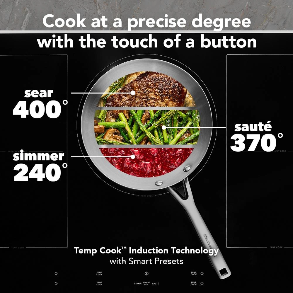 36" Temp Cook™ Induction Cooktop with 5 Cooking Zones view 21
