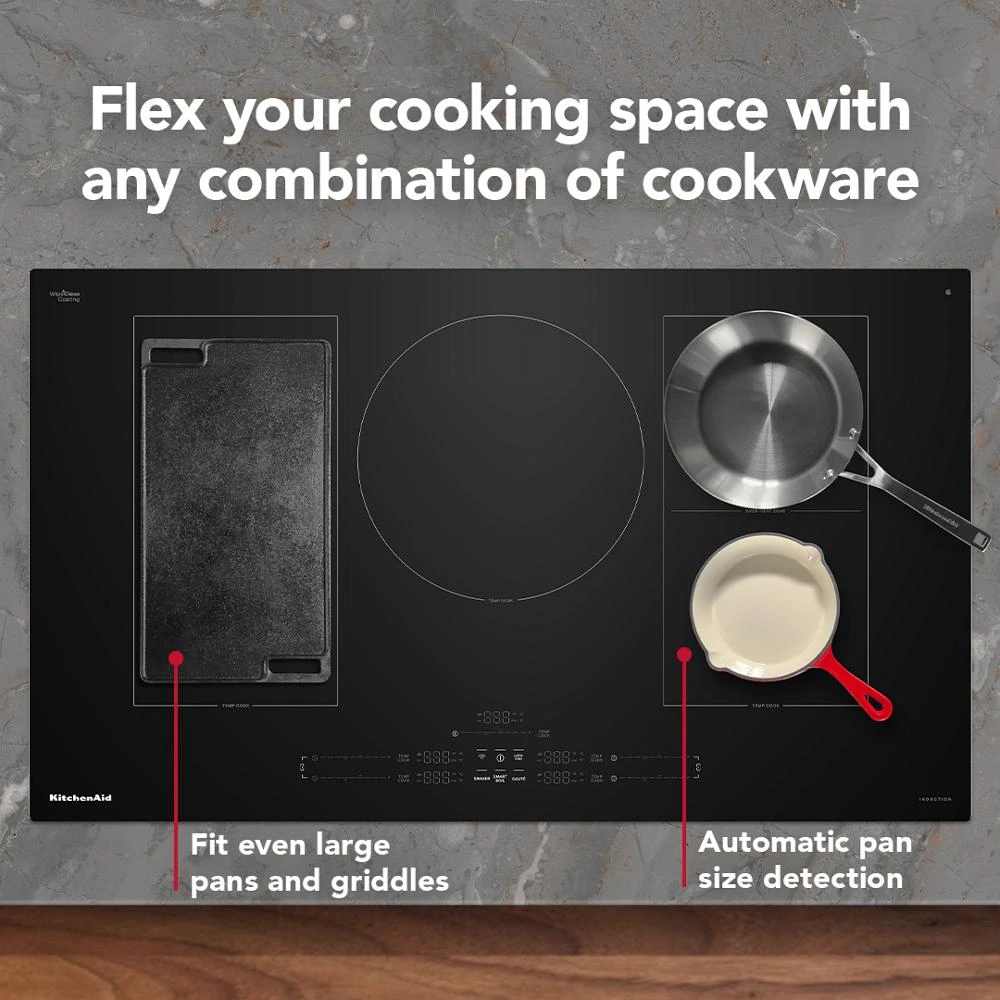 36" Temp Cook™ Induction Cooktop with 5 Cooking Zones view 17