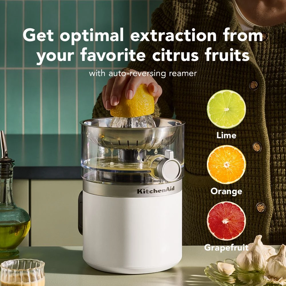 KitchenAid Go® Cordless Citrus Juicer - battery sold separately KCJR160PL