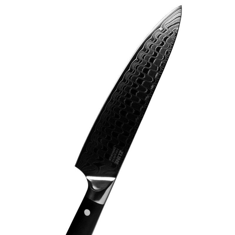 ZLINE 8 in. Professional Japanese Damascus Steel Chef Knife (KCKT-JD) KCKTJD