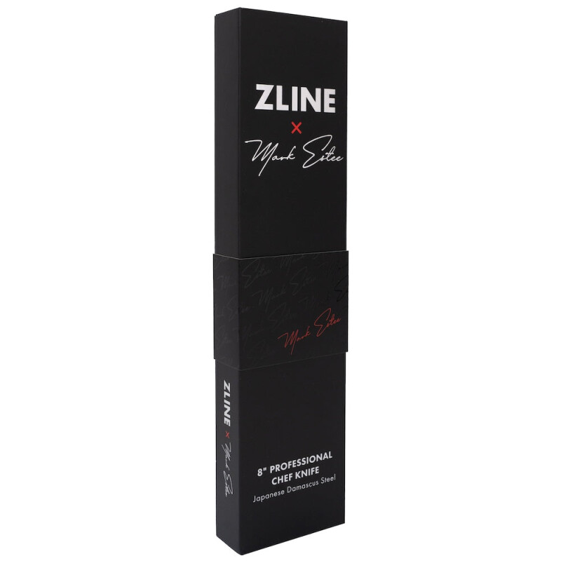 ZLINE Mark Estee 8 in. Professional Japanese Damascus Steel Chef Knife (KCKT-ME-JD) KCKTMEJD