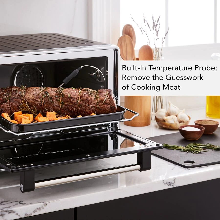 Dual Convection Countertop Oven with Air Fry and Temperature Probe KCO224BM