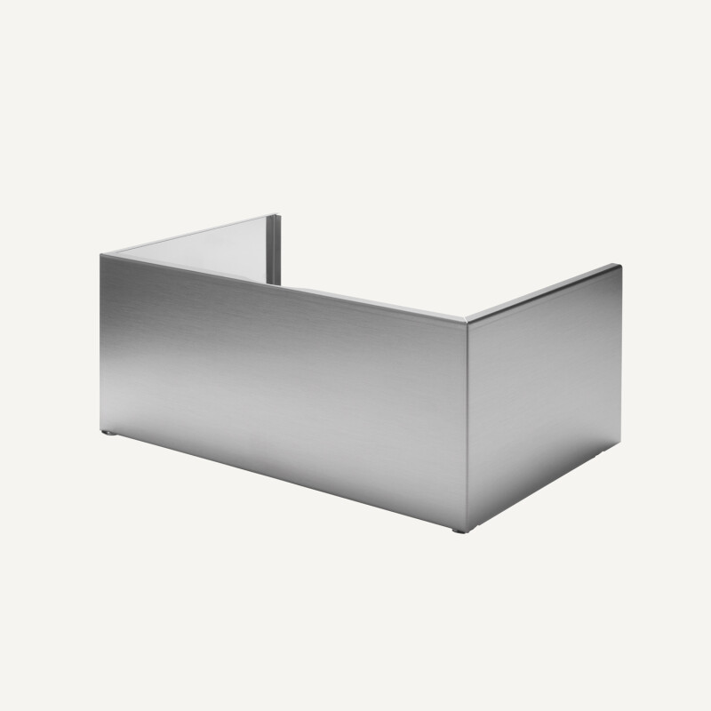 Kit Chimney Virgola-Move H120 Stainless Steel KCVJN013