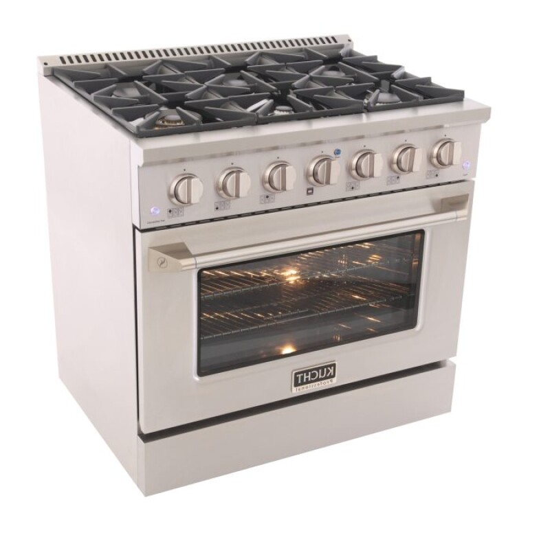36″ Pro Class Kitchen Dual Fuel Range KDF362B