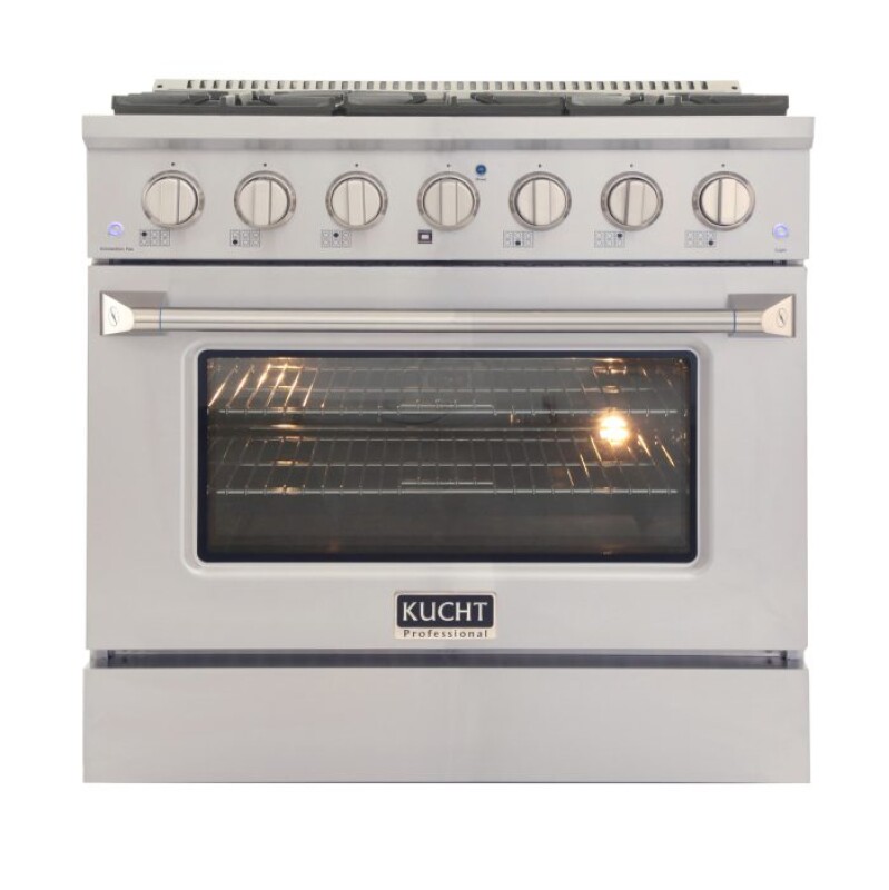 36″ Pro Class Kitchen Dual Fuel Range KDF362GYNG