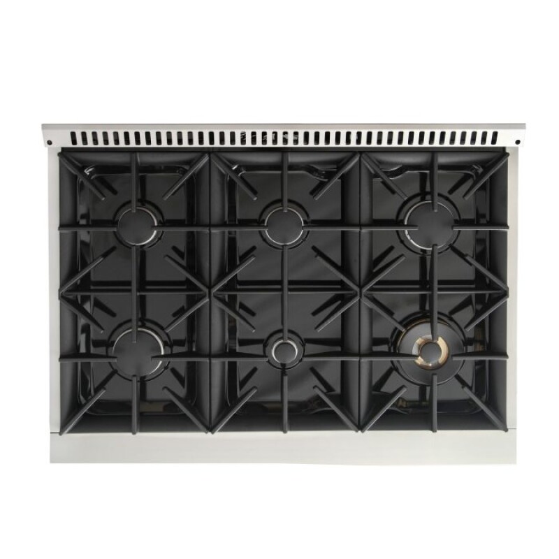 36″ Pro Class Kitchen Dual Fuel Range KDF362LBNG