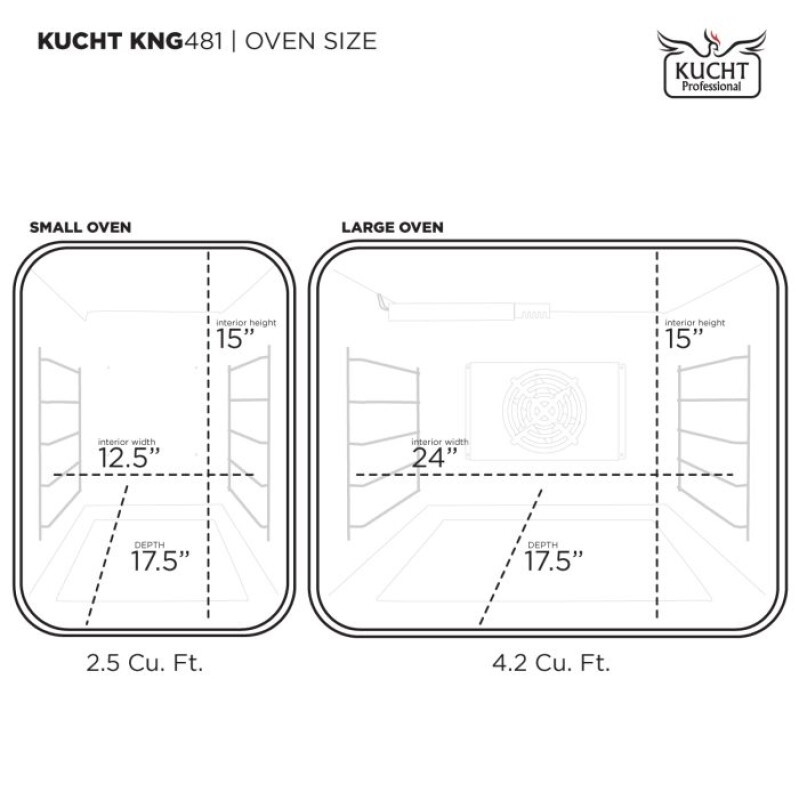 48″ Pro Class Kitchen Dual Fuel Range KDF482GYNG