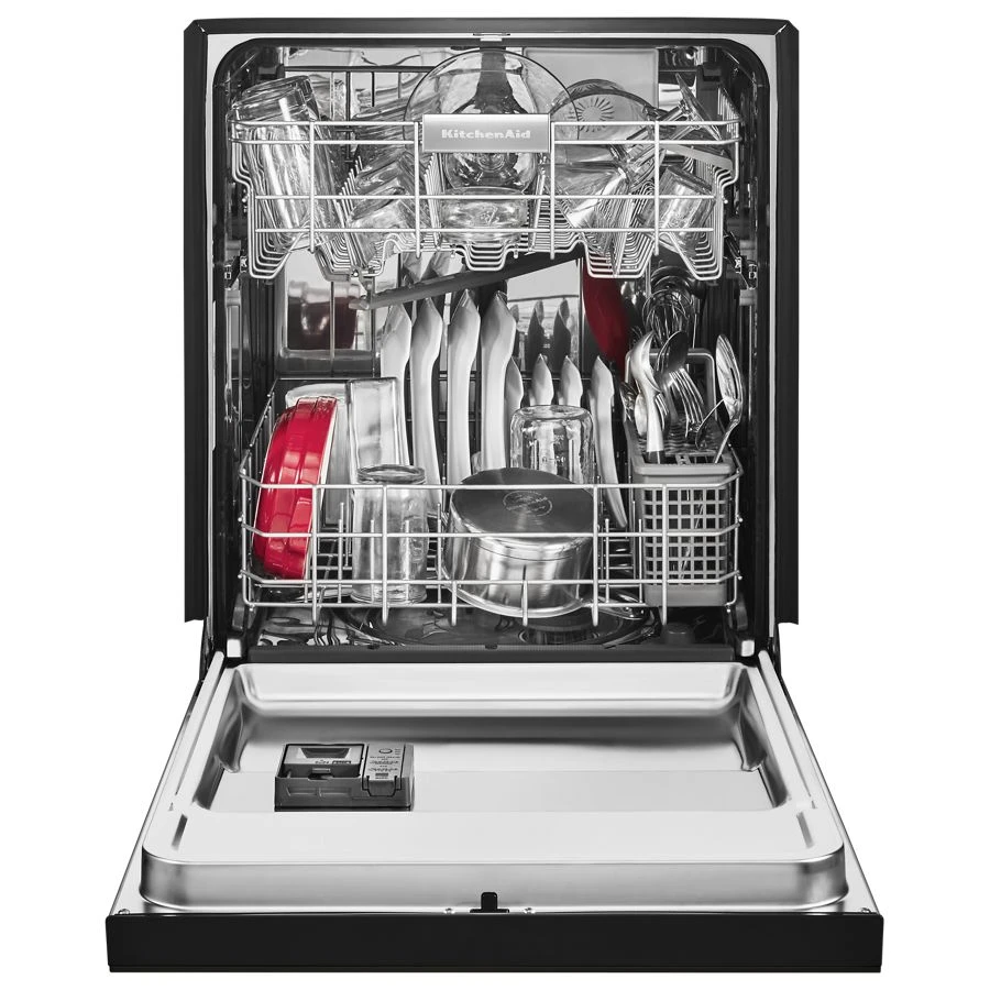 46 DBA Dishwasher with ProWash™ Cycle and PrintShield™ Finish, Front Control KDFE104HBS, product image 4 of 6