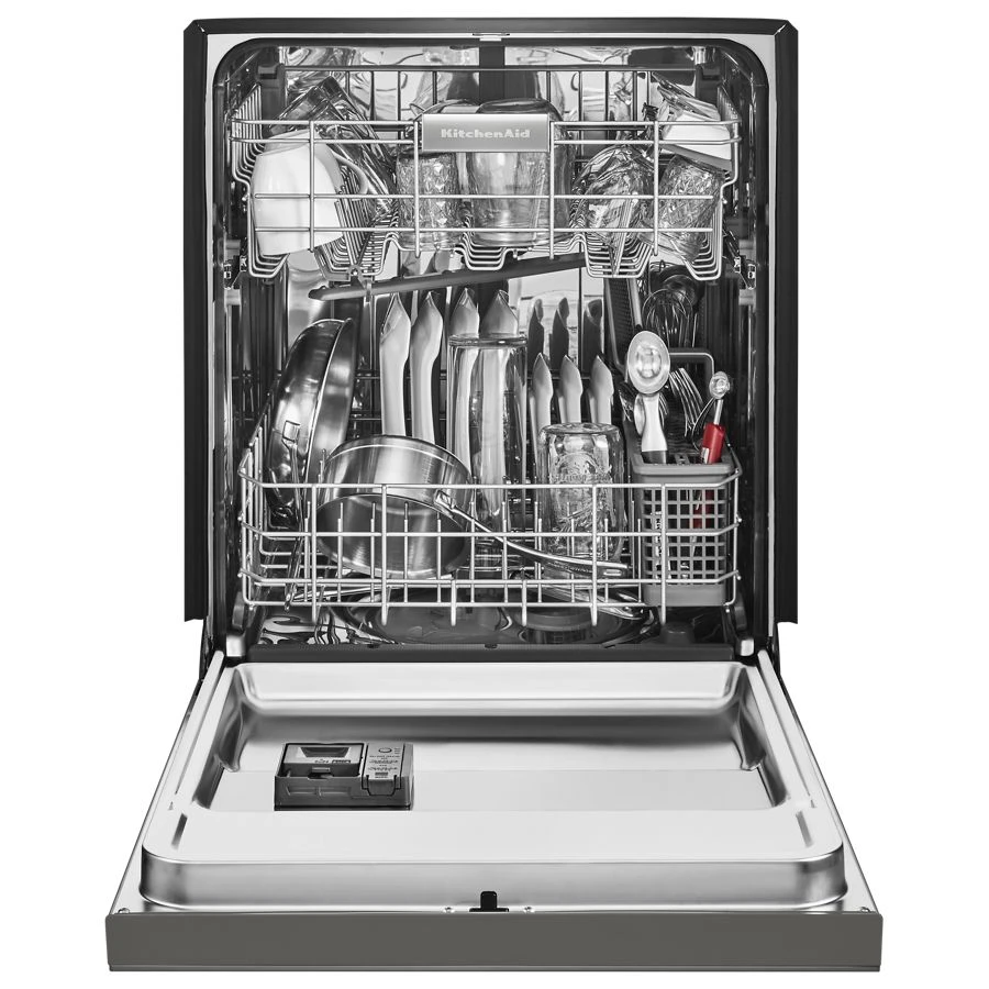 46 DBA Dishwasher with ProWash Cycle and PrintShield™ Finish, Front Control KDFE104HPS