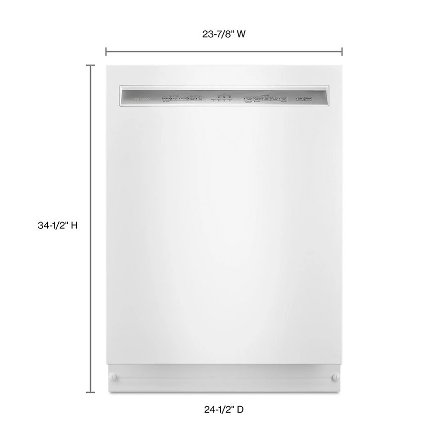 46 DBA Dishwasher with ProWash, Front Control KDFE104HWH