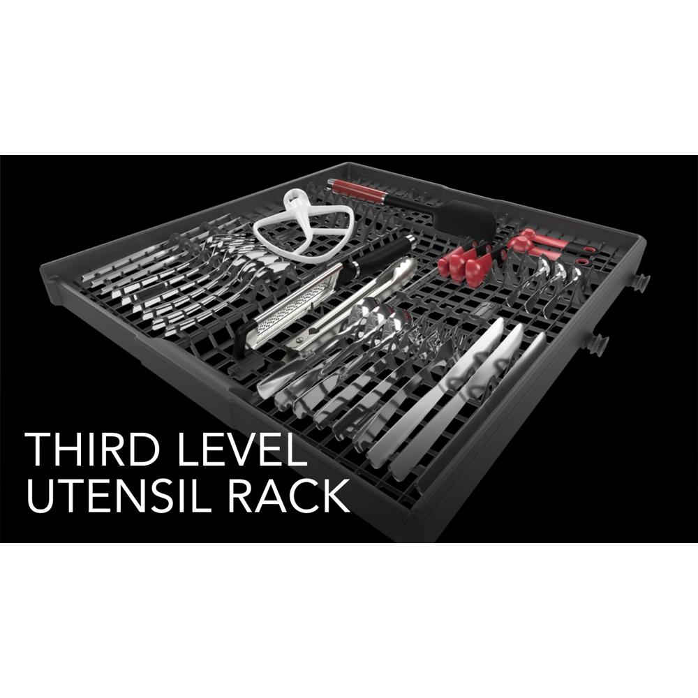 Third Level Utensil Rack Dishwasher with 30+ Total Wash Jets, 39 dBA view 22