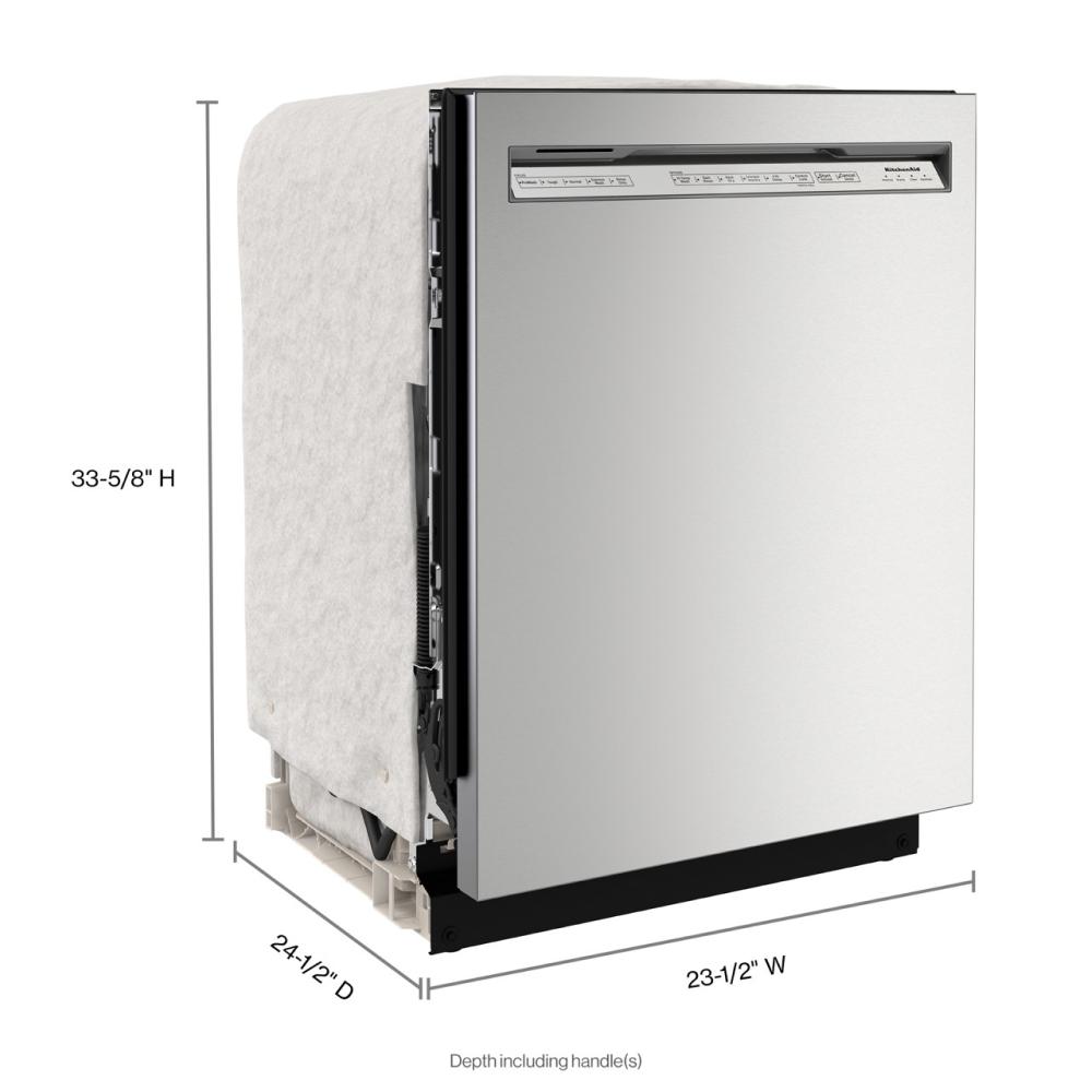 Third Level Utensil Rack Dishwasher with 30+ Total Wash Jets, 39 dBA view 25