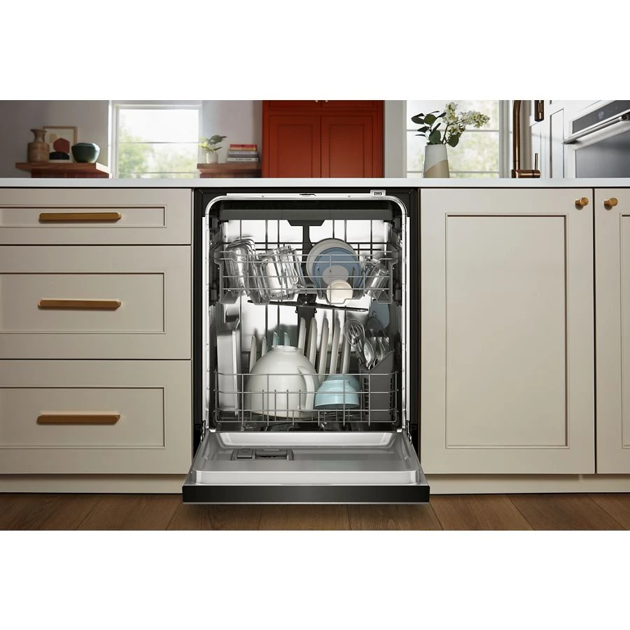 Kitchenaid® Third Level Utensil Rack Dishwasher With 30+ Total Wash Jets In Printshield Finish 47 Dba KDFS224SPS