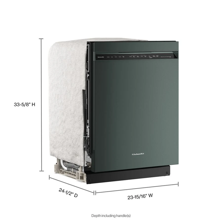 Kitchenaid® 360° Max Jets™ Third Rack Dishwasher With Prodry System, 44 Dba KDFS424SJP