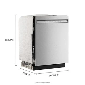 360° Max Jets™ Third Rack Dishwasher with ProDry System 44 dBA view 2