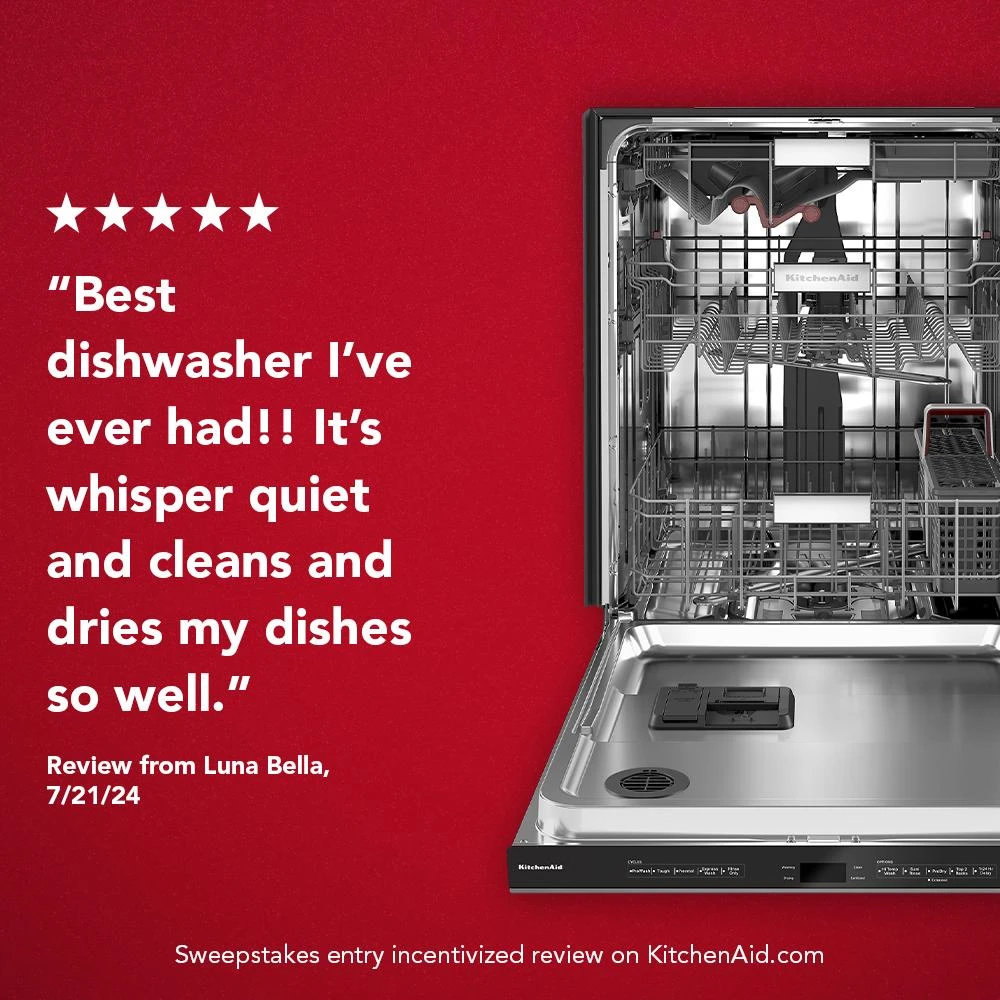 360° Max Jets™ Third Rack Dishwasher with Fan-Enabled ProDry™ System, 44 dBA view 32