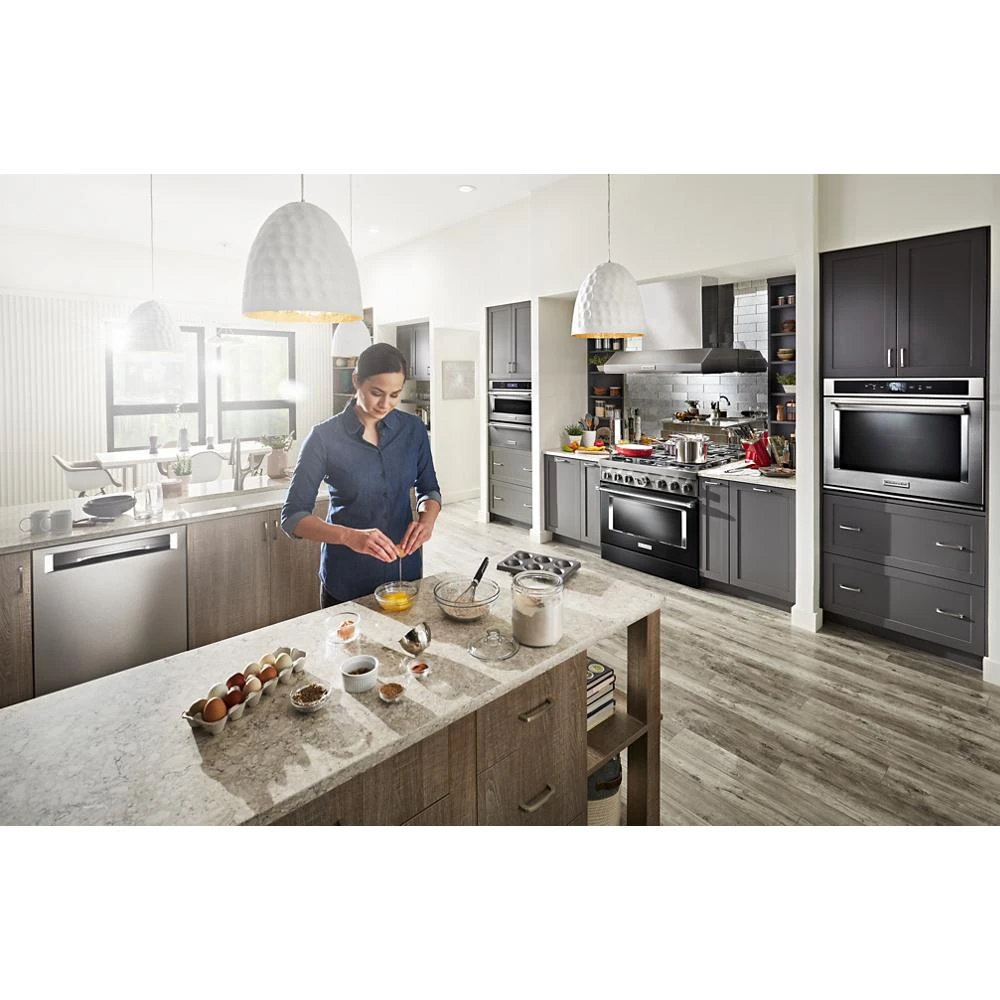 360° Max Jets™ Third Rack Dishwasher with Fan-Enabled ProDry™ System, 44 dBA KDPM604KPS