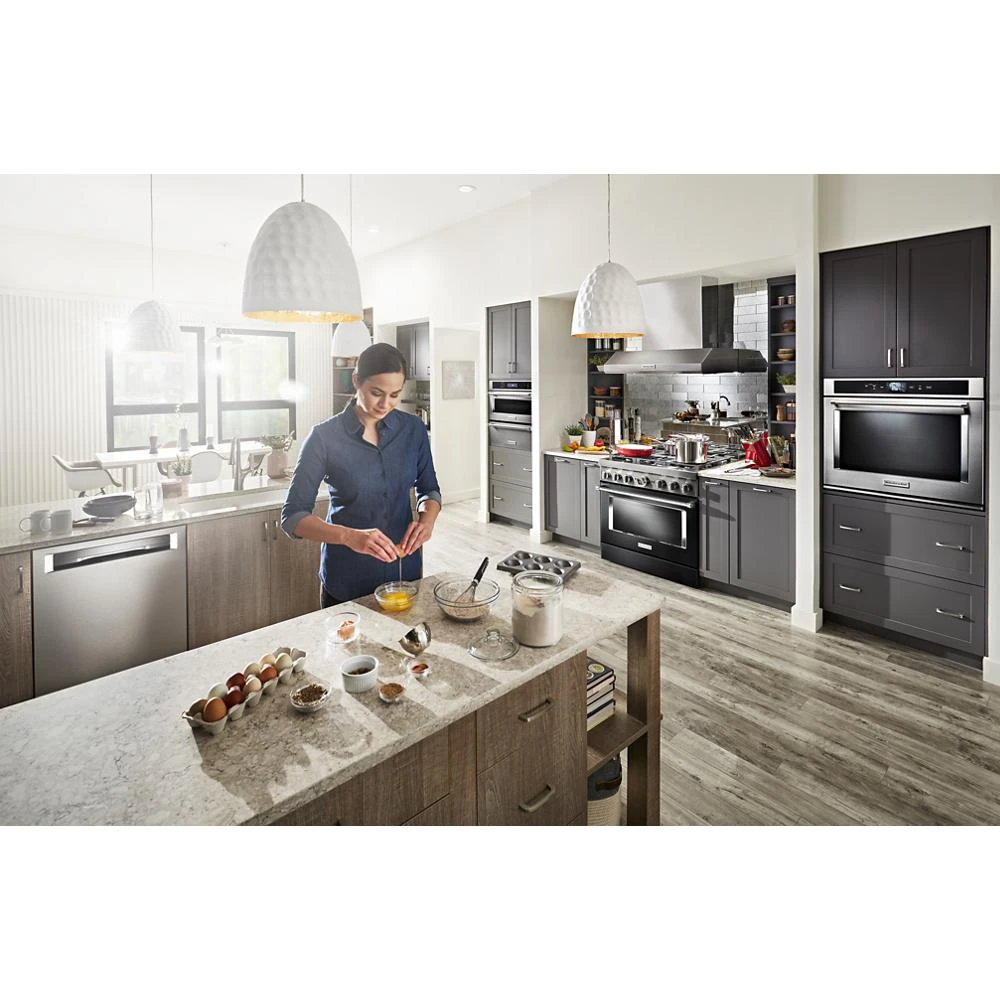360° Max Jets™ Third Rack Dishwasher with Fan-Enabled ProDry™ System, 44 dBA KDPM604KPS