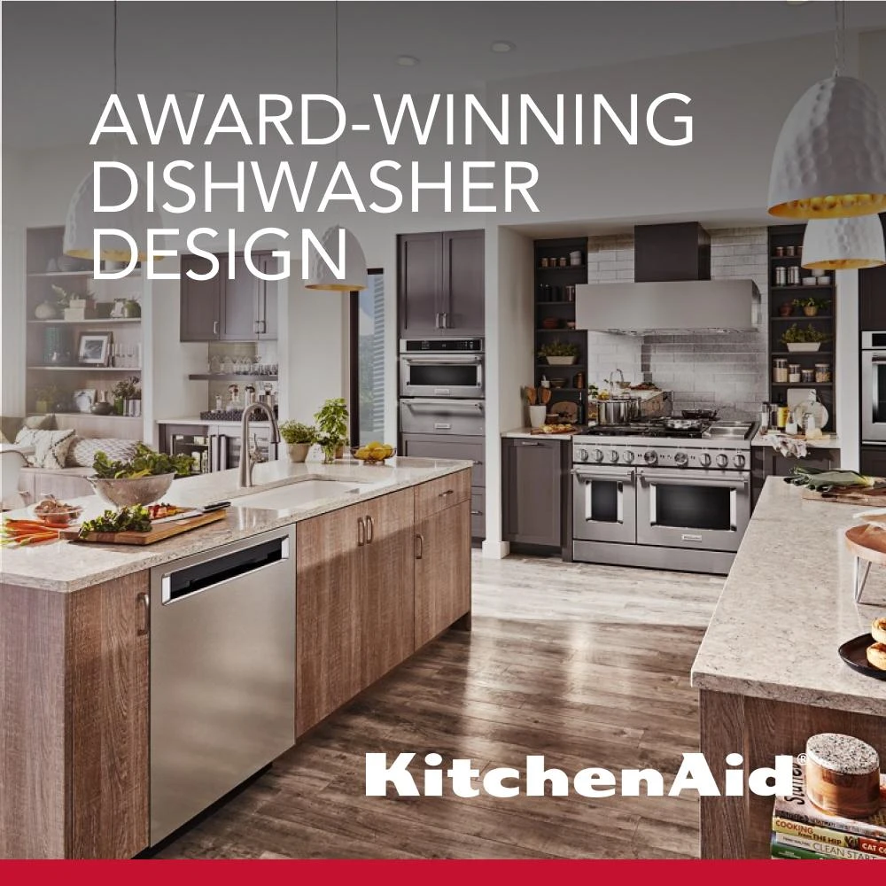 360° Max Jets™ Third Rack Dishwasher with Fan-Enabled ProDry™ System, 44 dBA KDPM604KPS