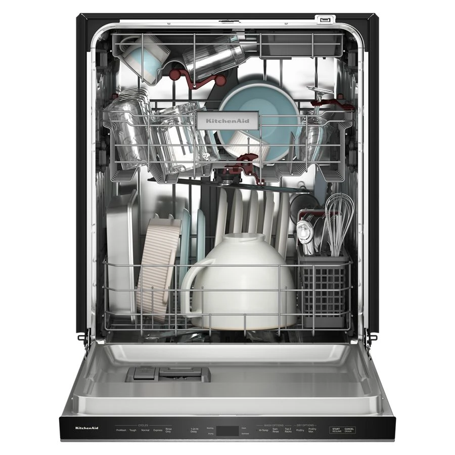 Kitchenaid® 360° Max Jets™ Third Rack Dishwasher With Prodry™ System, 44 Dba KDPS424SPS