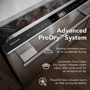 360° Max Jets™ Third Rack Dishwasher with Advanced ProDry™ System, 44 dBA view 3