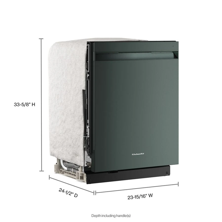 Kitchenaid® 360° Max Jets™ Third Rack Dishwasher With Advanced Prodry™ System, 44 Dba KDPS624SJP
