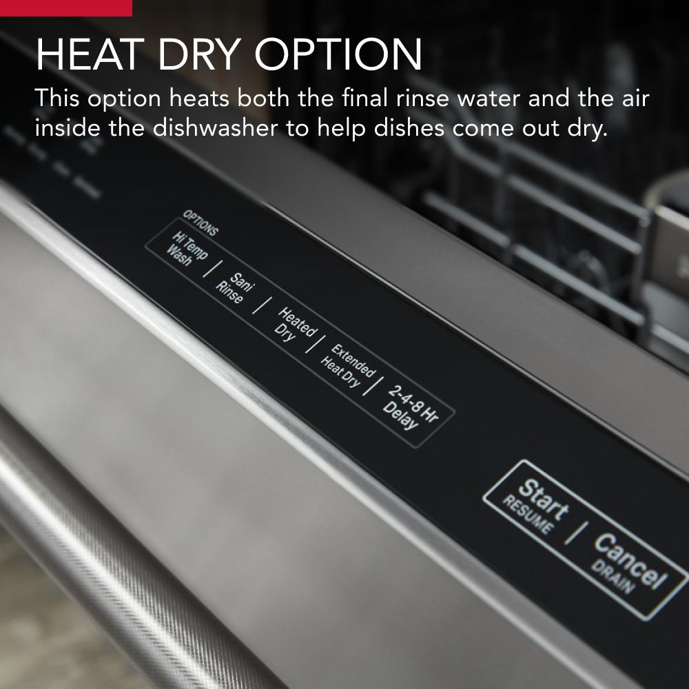 Third Level Utensil Rack Dishwasher with 30+ Total Wash Jets, 39 dBA view 53