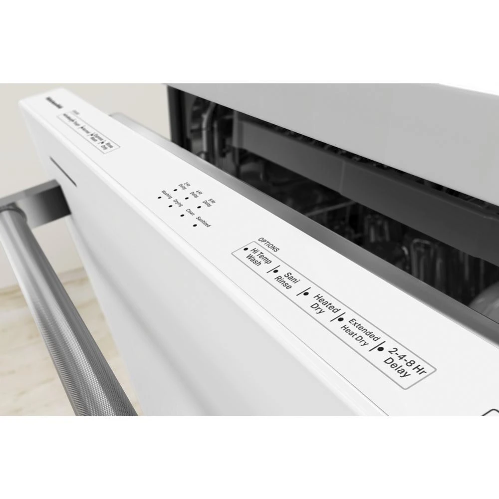 Third Level Utensil Rack Dishwasher with 30+ Total Wash Jets, 39 dBA KDTE204KWH