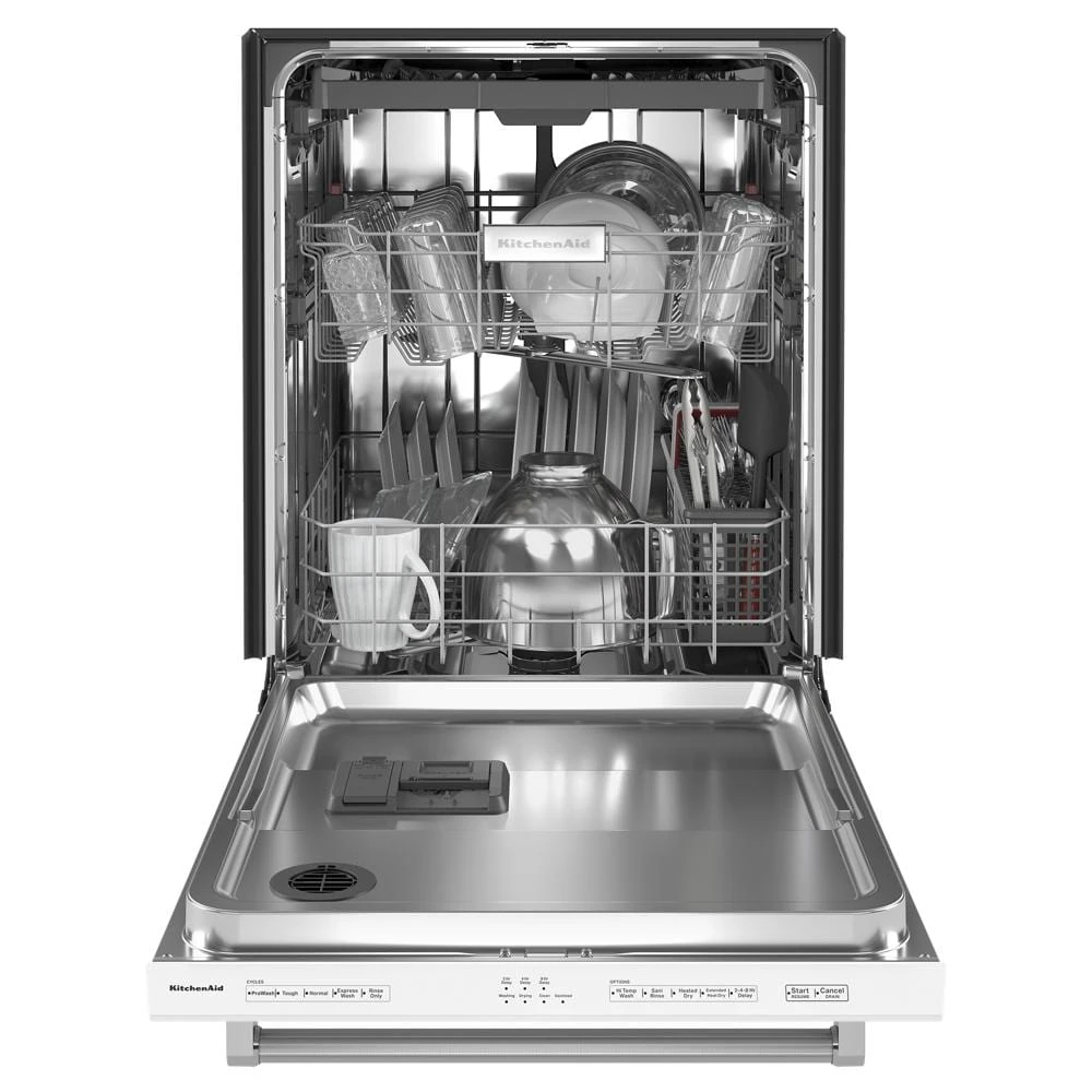 Third Level Utensil Rack Dishwasher with 30+ Total Wash Jets, 39 dBA KDTE204KWH