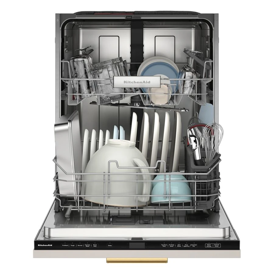 Kitchenaid® 44 Dba Panel-ready Two-rack Flush Dishwasher With Door-open Dry System KDTF324PPA