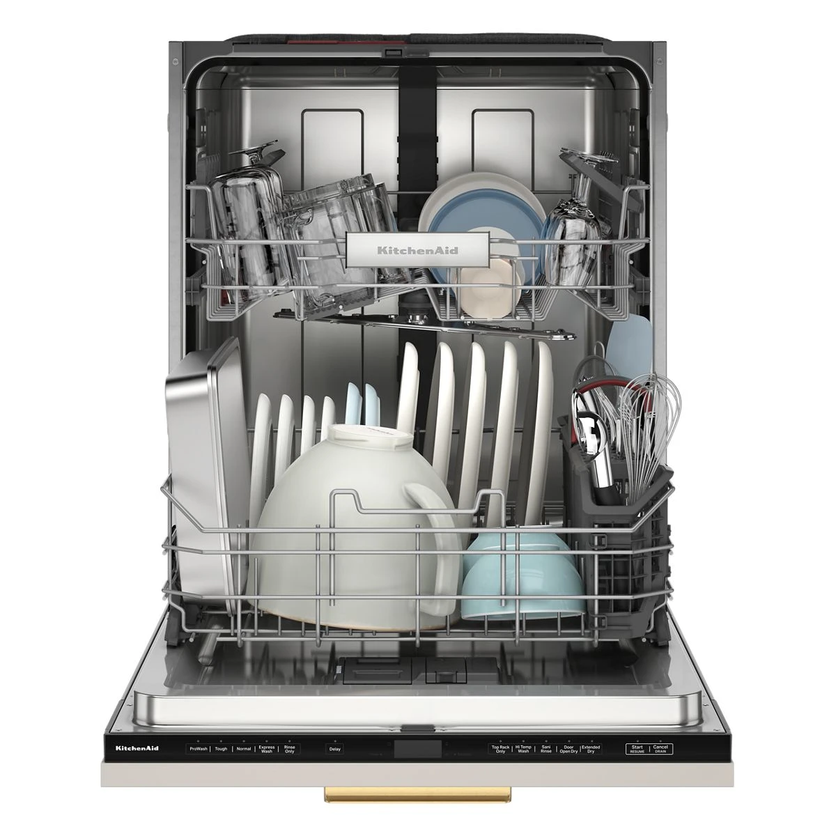 44 dBA Two-Rack Flush Dishwasher with Door-Open Dry System view 3