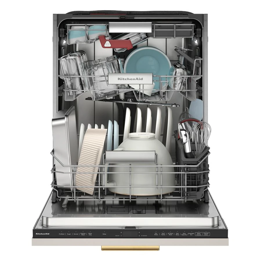 Kitchenaid® 39 Dba Panel-ready Flush-to-cabinet Dishwasher With Freeflex™ Fit Third Level Rack KDTF924PPA