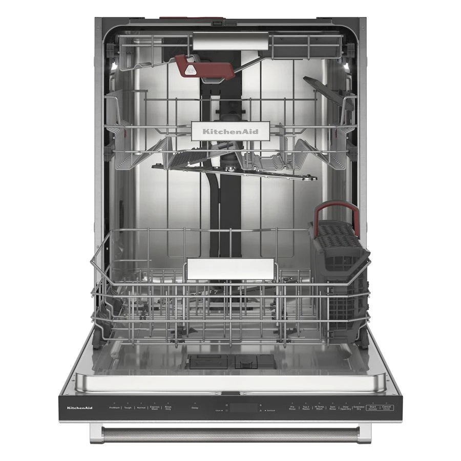 39 dBA PrintShield Finish Flush-to-Cabinet Dishwasher with FreeFlex™ Fit Third Level Rack view 10