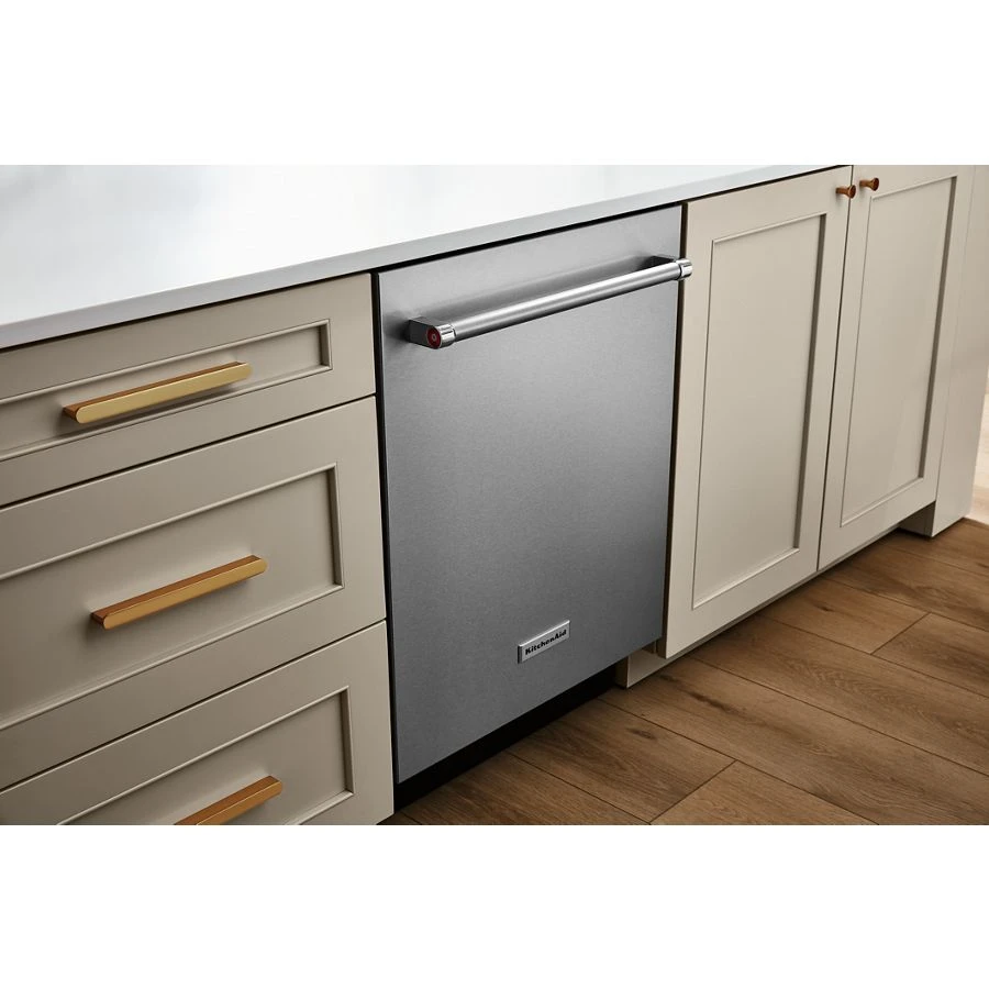 39 dBA PrintShield Finish Flush-to-Cabinet Dishwasher with FreeFlex™ Fit Third Level Rack view 12