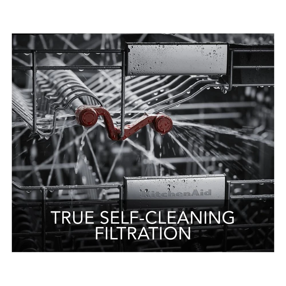 360° Max Jets™ Third Rack Dishwasher with 50+ Total Wash Jets, 44 dBA KDTM404KBS