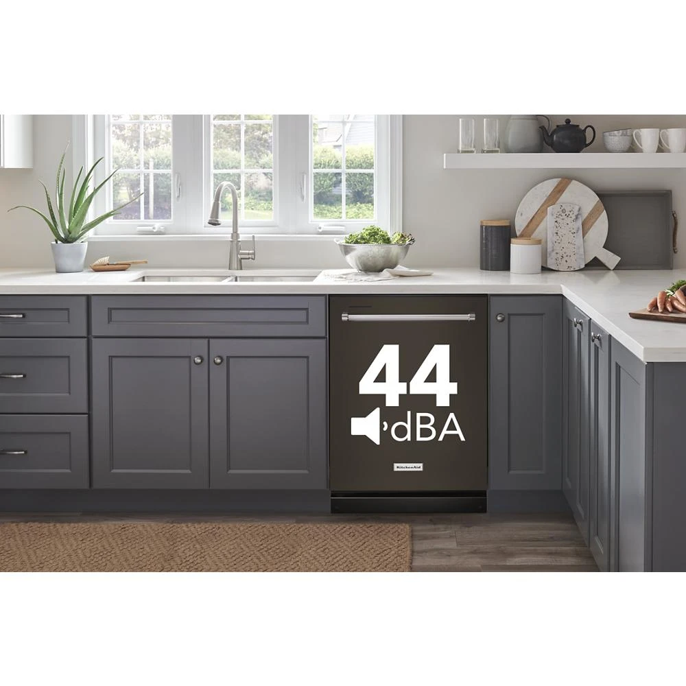 360° Max Jets™ Third Rack Dishwasher with 50+ Total Wash Jets, 44 dBA KDTM404KBS