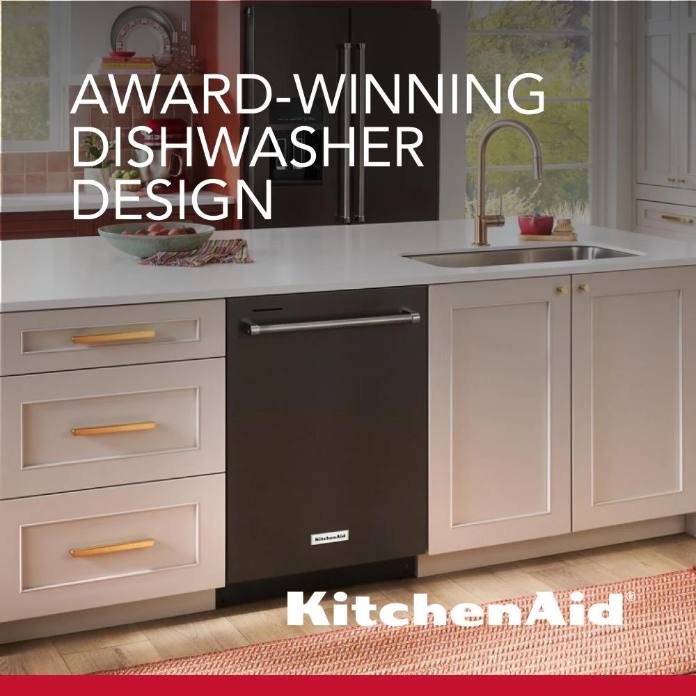 360° Max Jets™ Third Rack Dishwasher with 50+ Total Wash Jets, 44 dBA KDTM404KBS