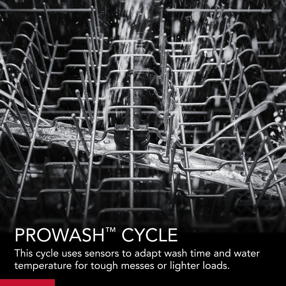 360° Max Jets™ Third Rack Dishwasher with 50+ Total Wash Jets, 44 dBA KDTM404KBS