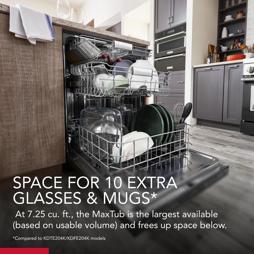 360° Max Jets™ Third Rack Dishwasher with 50+ Total Wash Jets, 44 dBA view 42