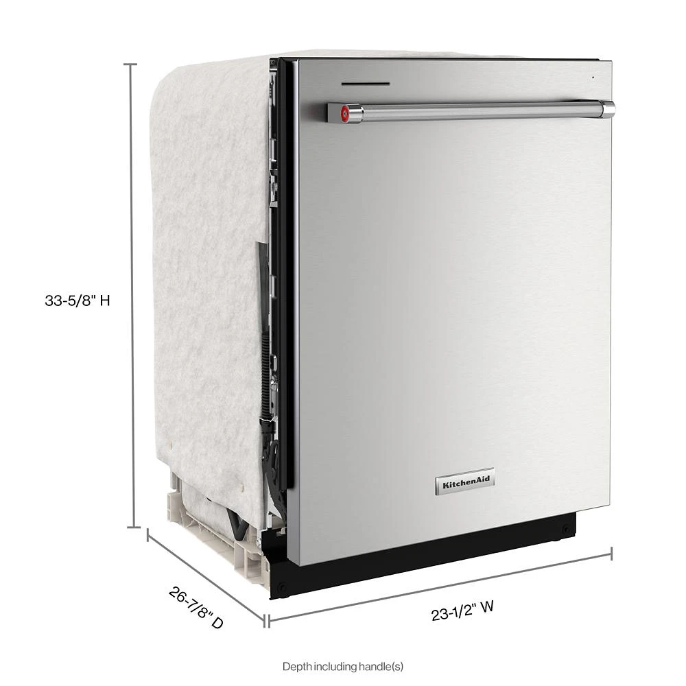 Energy Star® Certified 360° Max Jets™ Third Rack Dishwasher, 44 dBA view 35