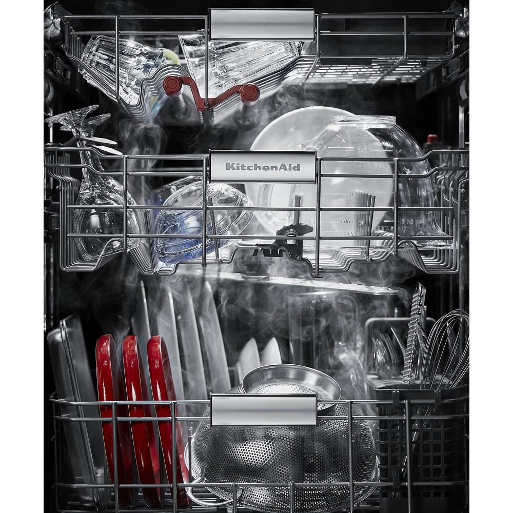 360° Max Jets™ Third Rack Dishwasher with Ultra-Bright LED Lighting, 44 dBA KDTM704KPS